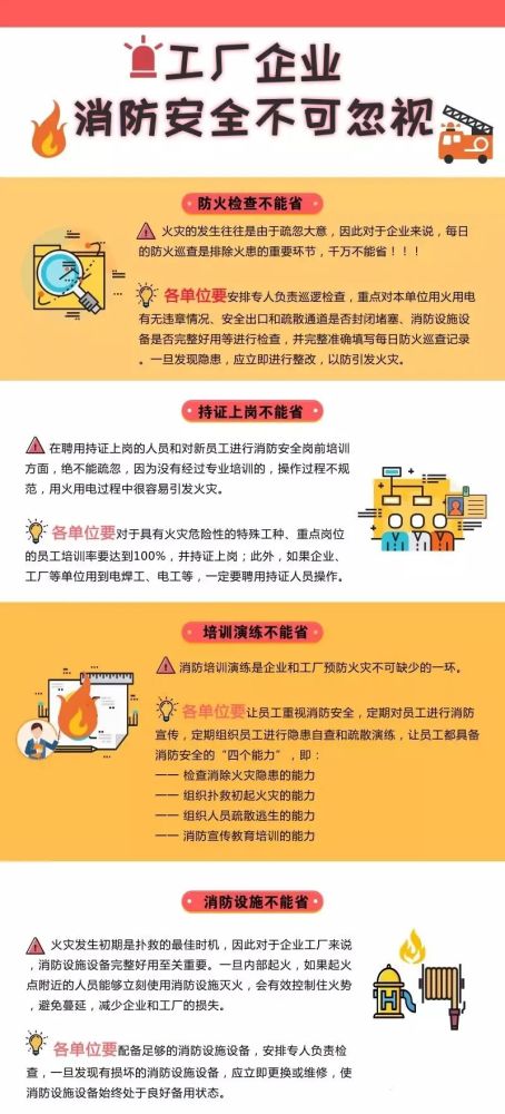 警惕 近期企业工厂火灾频发,这份消防安全攻略请收好